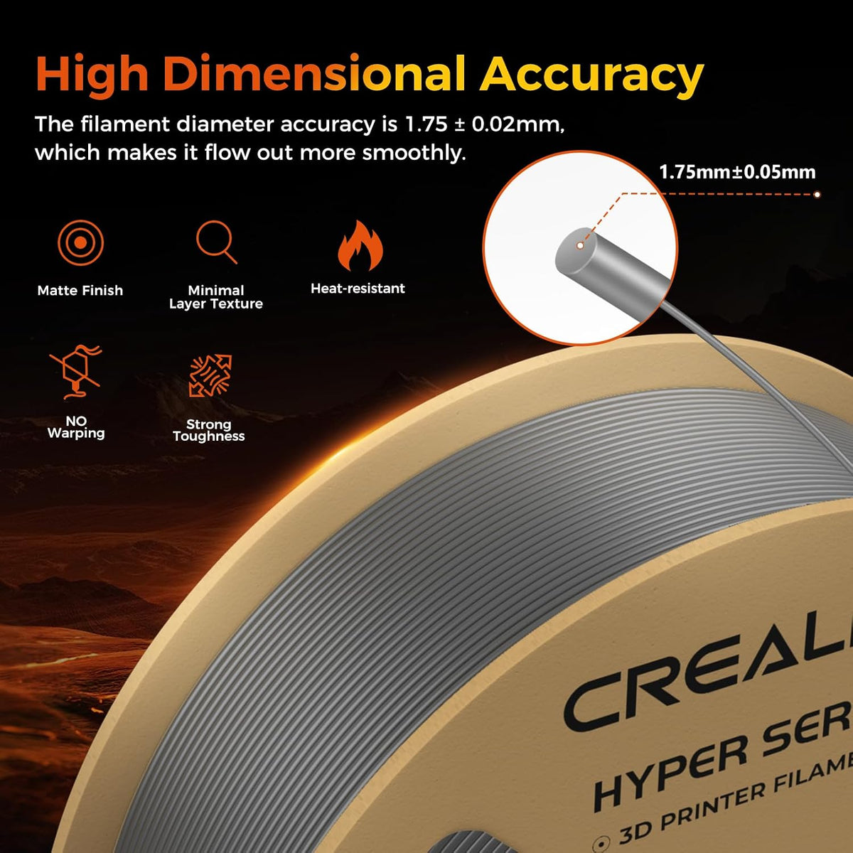Creality Hyper ABS Filament 1.75mm 1kg