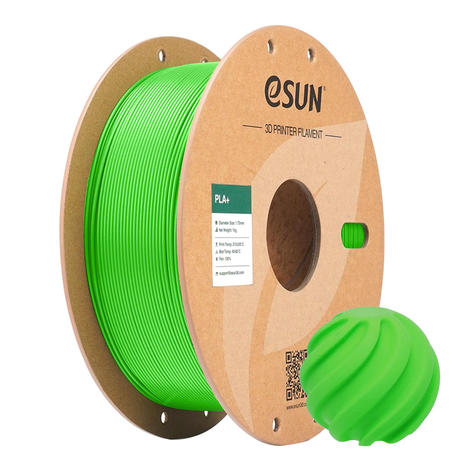 eSun PLA+ 1.75mm 3D Printer Filament 1kg