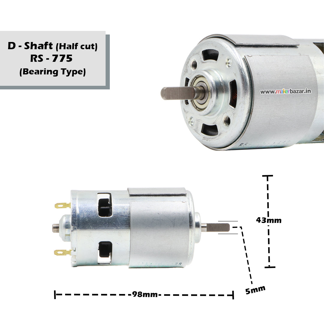 12VDC 775 Motor