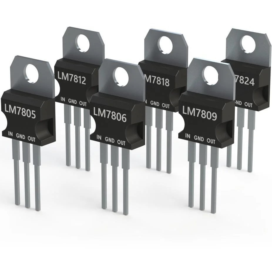 STMicroelectronics: 78xx Series Positive Linear Voltage Regulator TO-220 IC