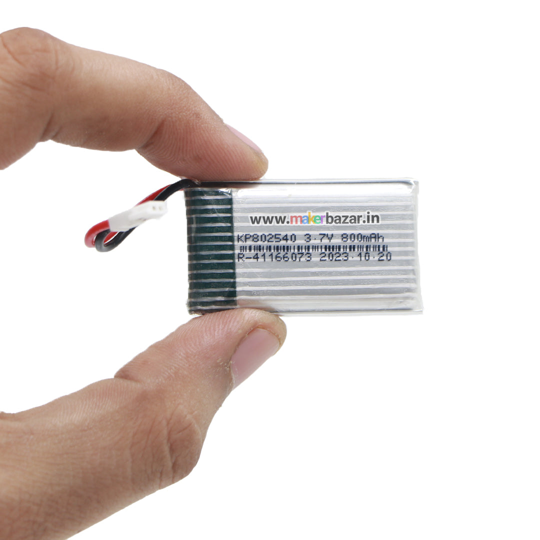 KP: Drone LiPo Batteries 3.7V Rechargeable Battery for Mini RC Aircraft, Quadcopters