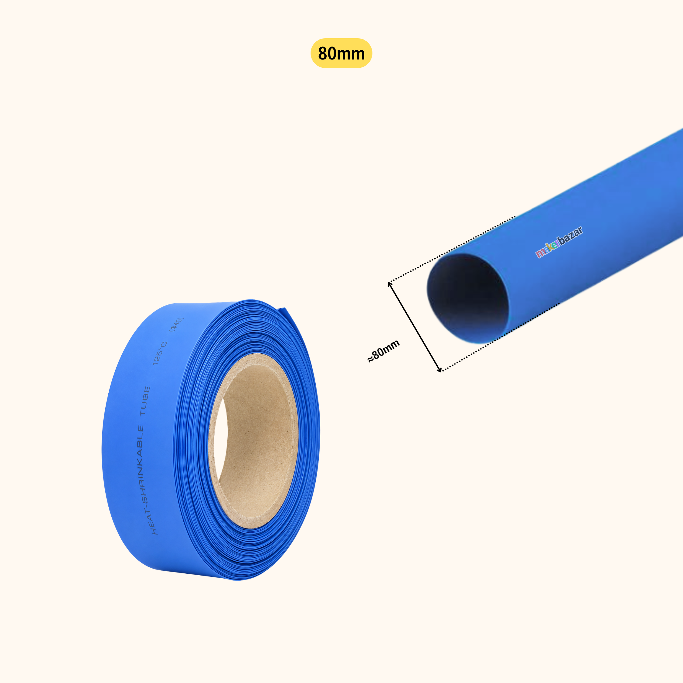 Blue Heat Shrink Sleeve Tube For Wire Protection