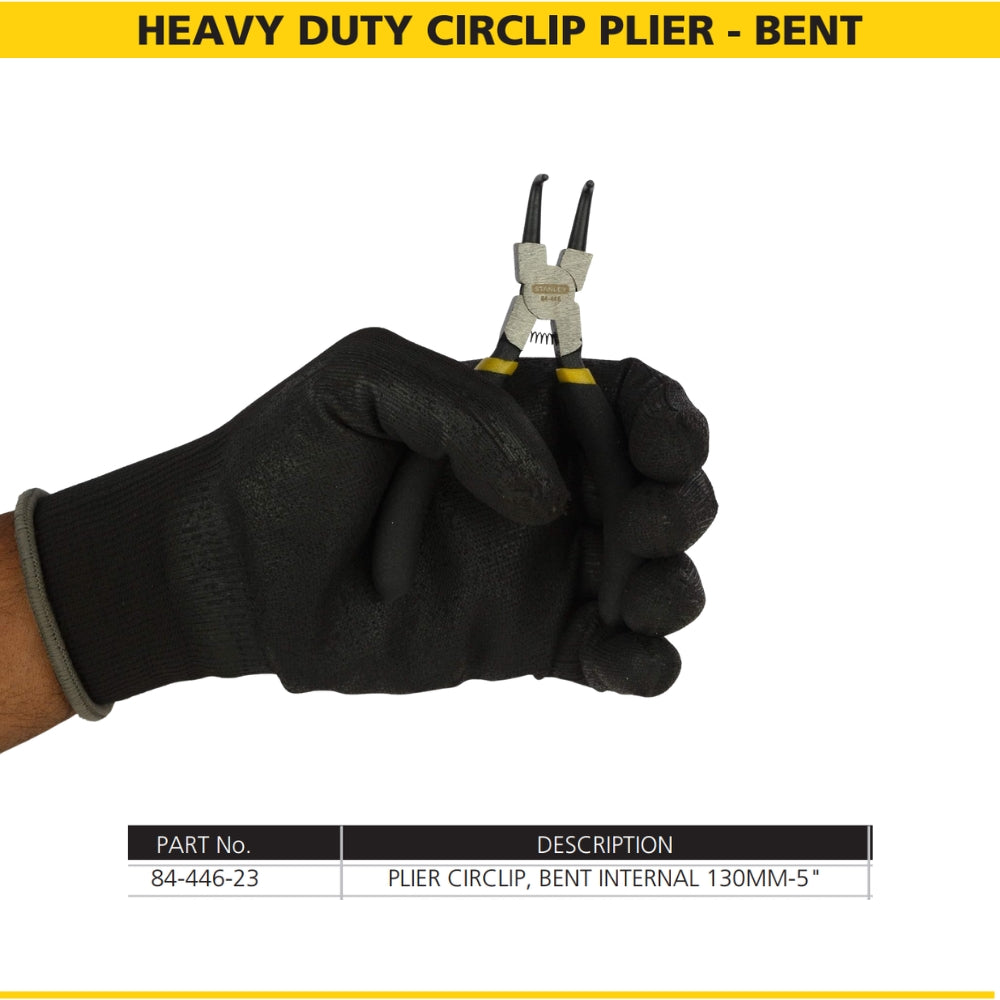 Stanley Heavy-Duty Bent Circlip Pliers