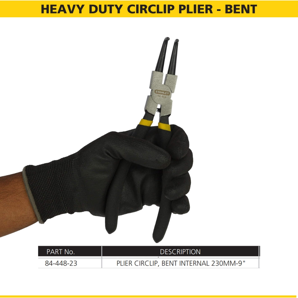 Stanley Heavy-Duty Bent Circlip Pliers