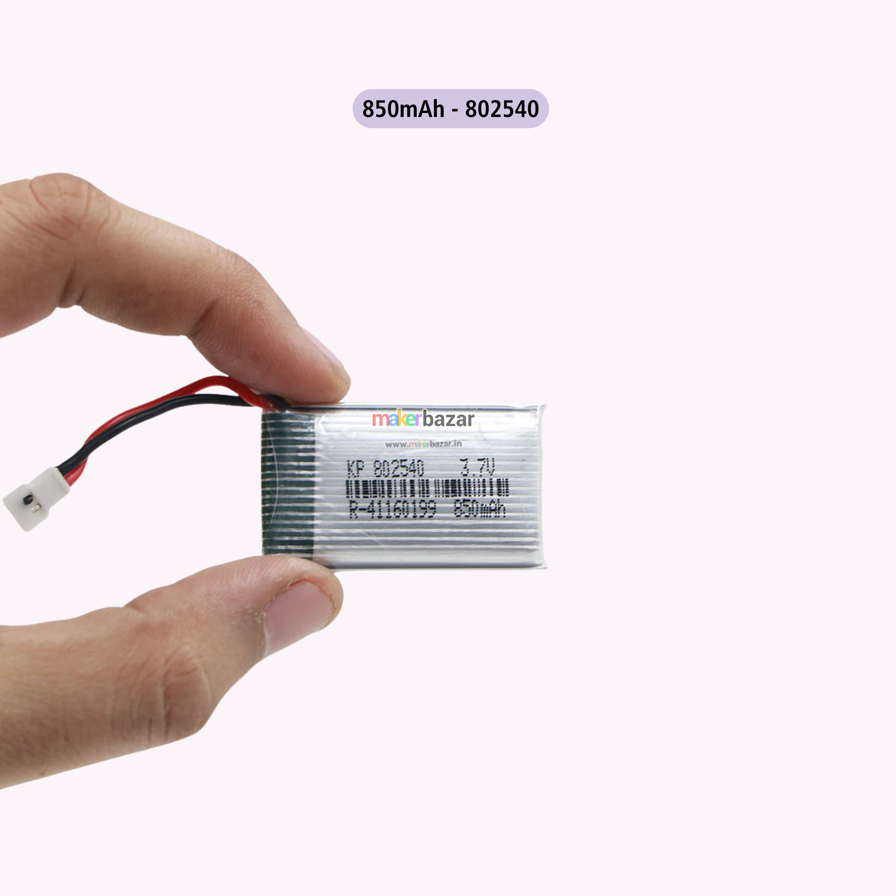 KP: Drone LiPo Batteries 3.7V Rechargeable Battery for Mini RC Aircraft, Quadcopters
