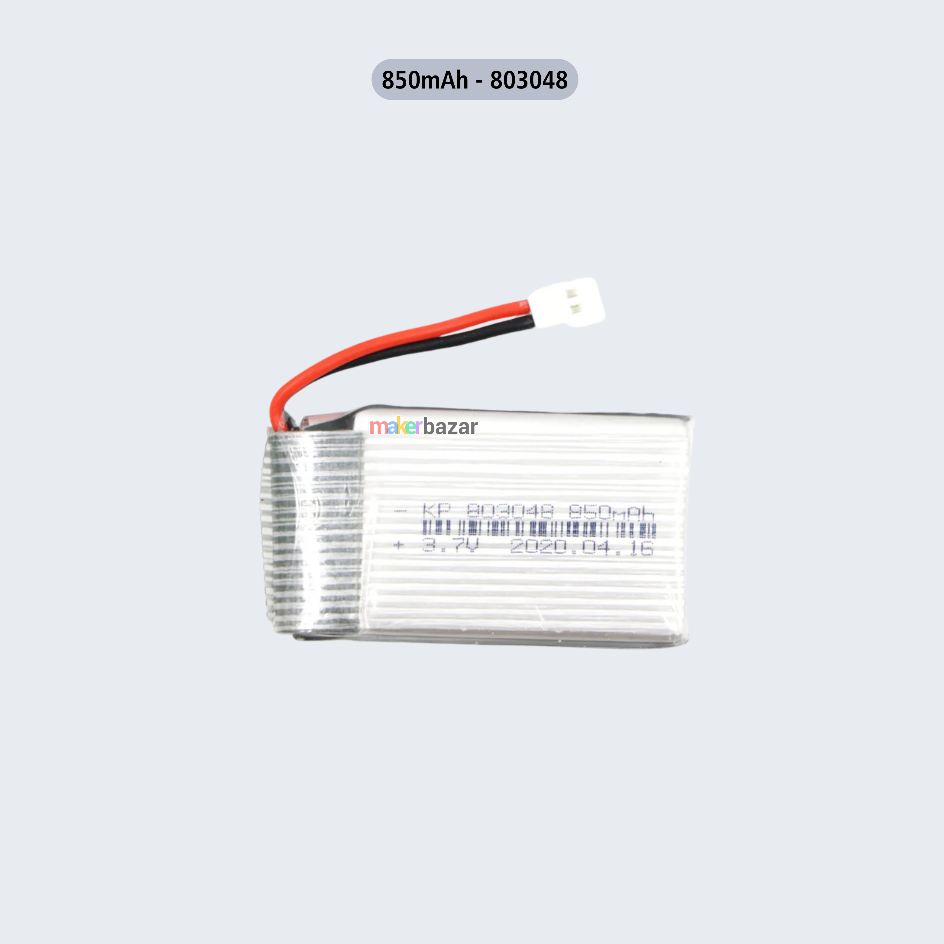 KP: Drone LiPo Batteries 3.7V Rechargeable Battery for Mini RC Aircraft, Quadcopters