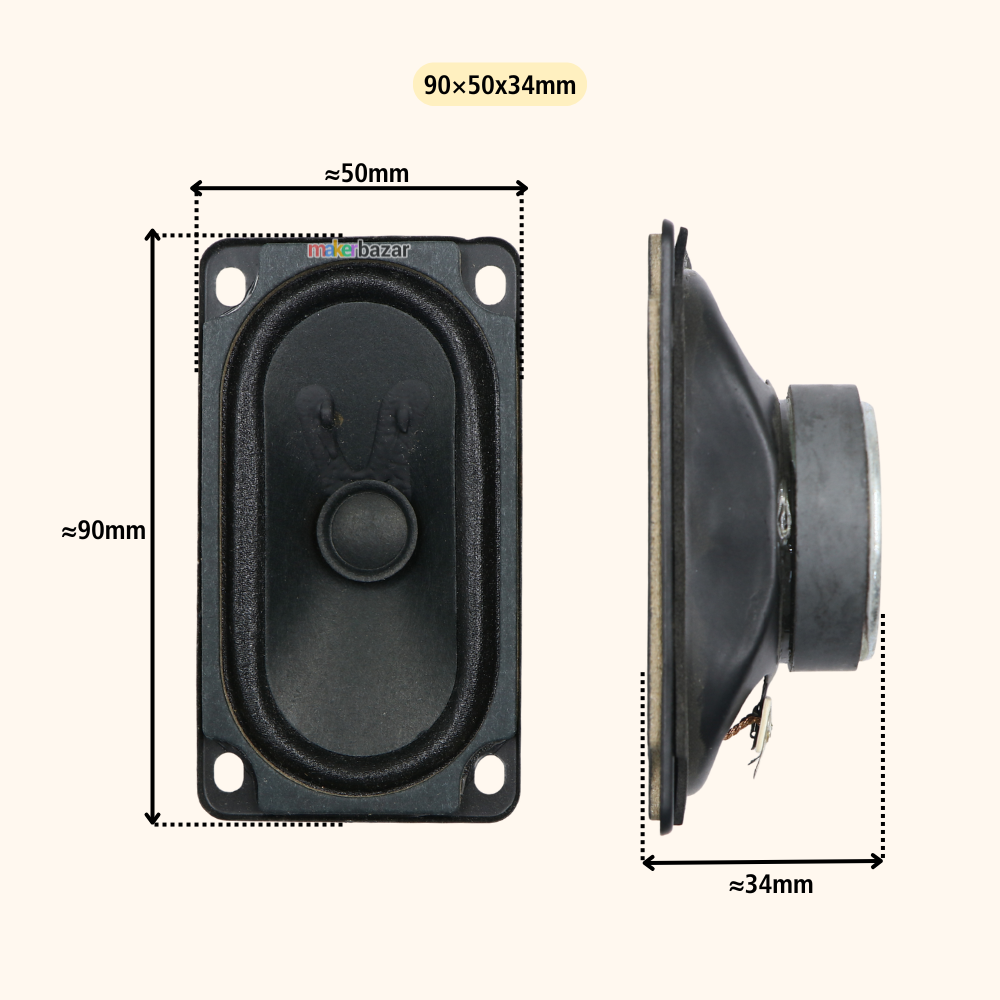 8Ω 20W LED/LCD/OLED LAPTOP & TV Speakers -REFURBISHED