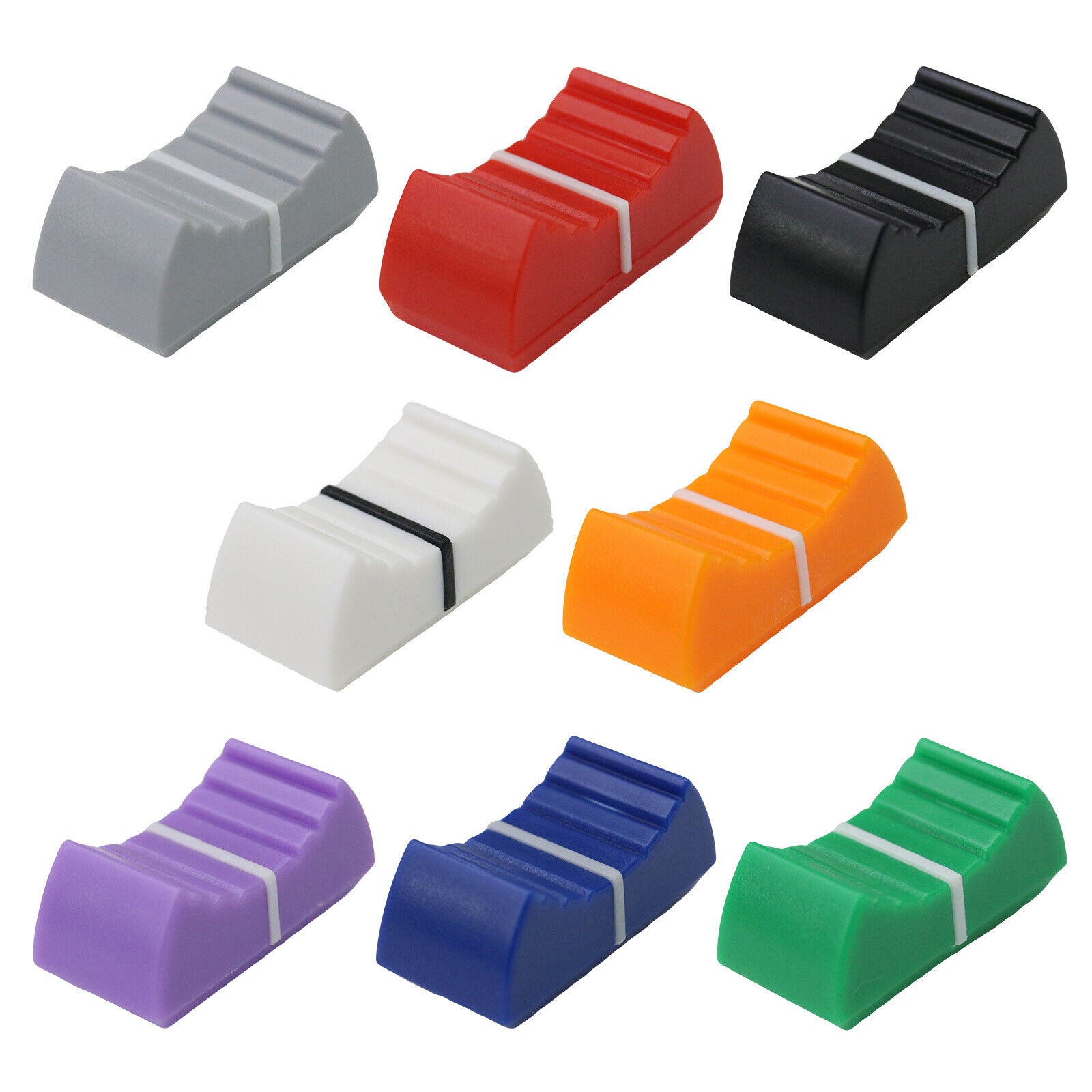 Fader Knob Touch Sensitive Slider Ribbed Mixer Potentiometer Cap uni