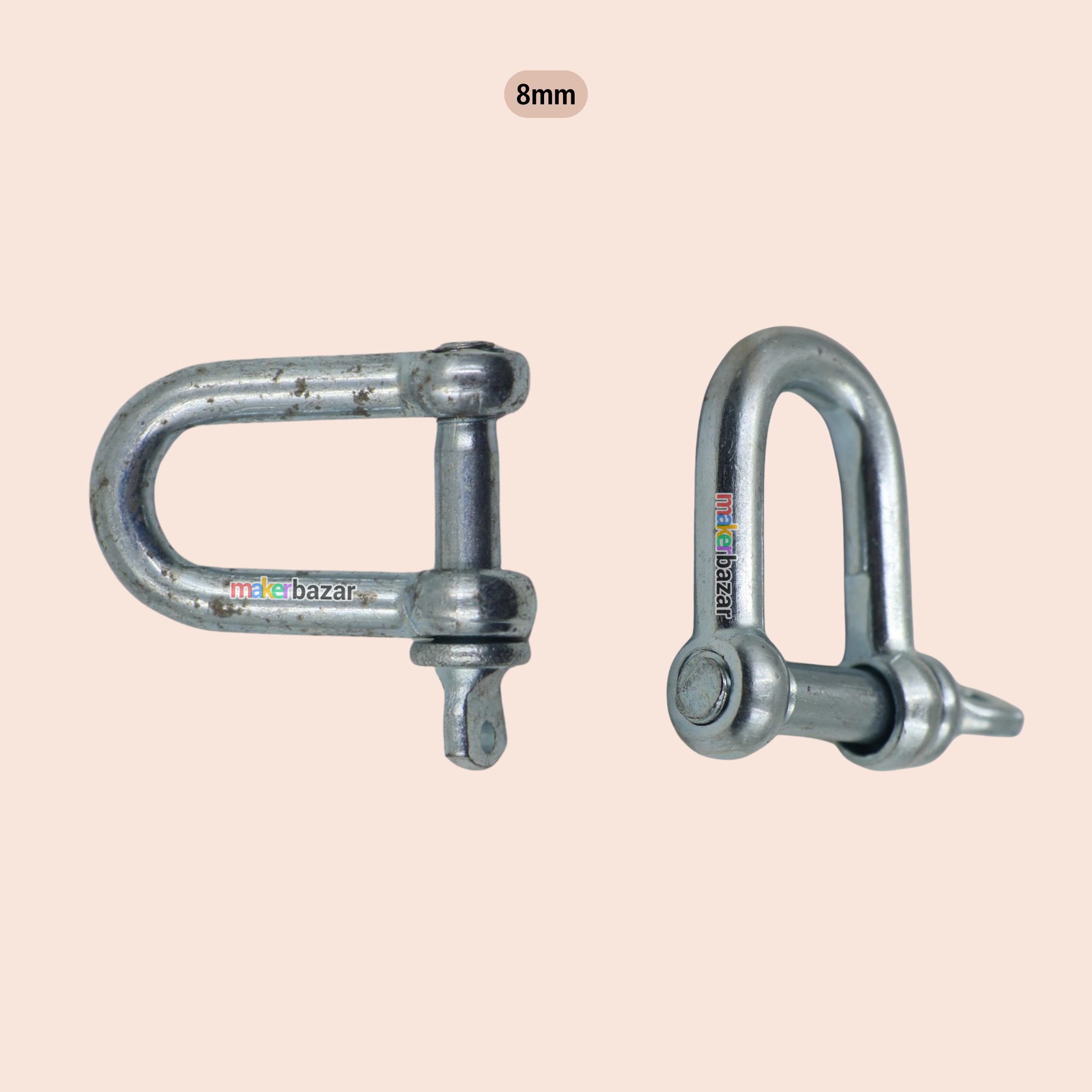 Mild Steel Dee Shackle Screw-Pin