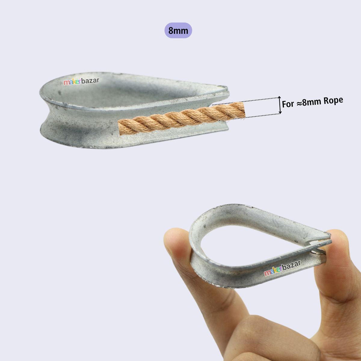 Wire Rope Thimble Rigging