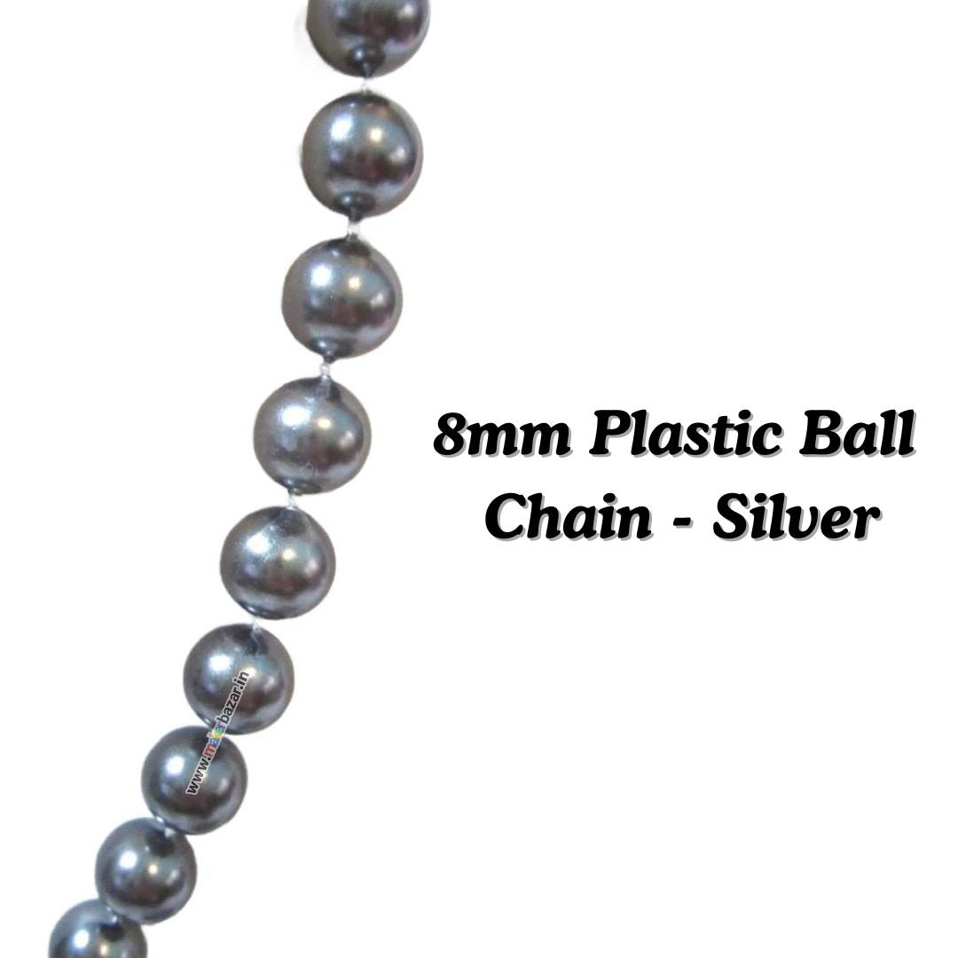 DIY Plastic Beads for Jewelry Making Ball Chain