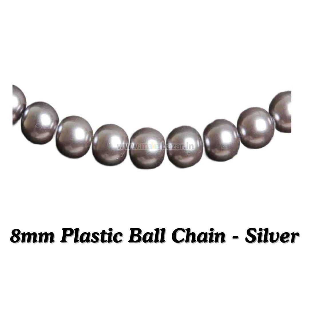 DIY Plastic Beads for Jewelry Making Ball Chain