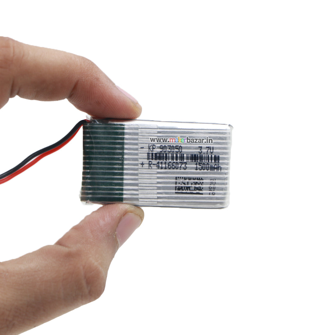 KP: Drone LiPo Batteries 3.7V Rechargeable Battery for Mini RC Aircraft, Quadcopters