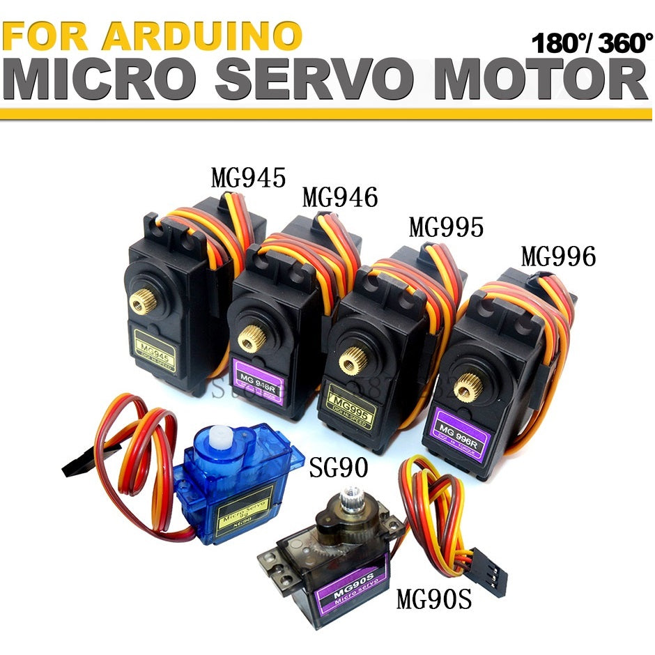 MG90S Mini Servo Motors