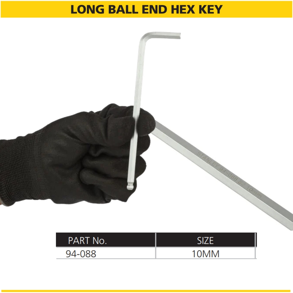 Stanley Long Spherical Ball-End Hex-Key