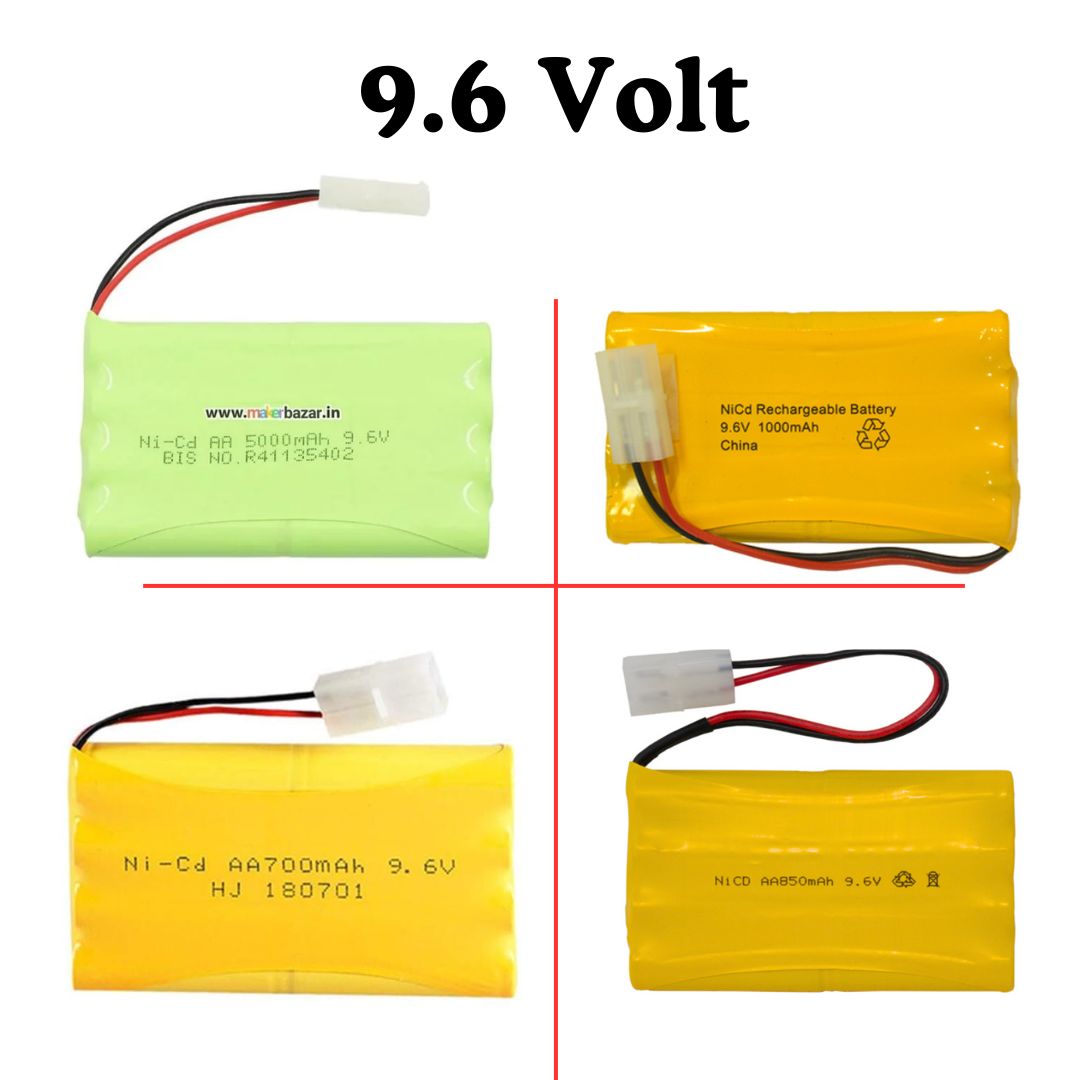 Ni-Cd Rechargeable AA Cells Battery Pack