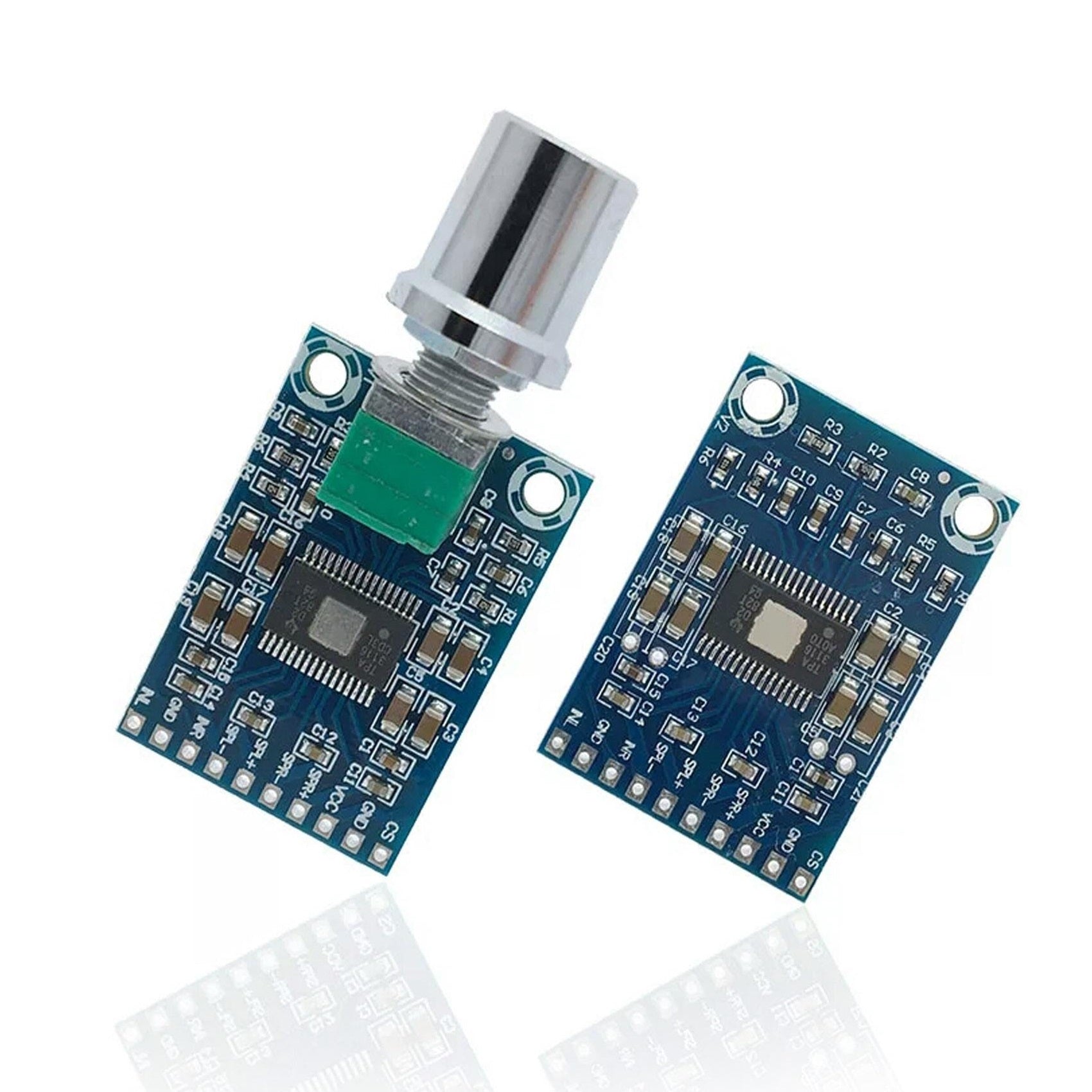 XH-M564 DC12-24V 2x50W Dual Channel TPA3116D2 Power Amplifier Board D Class 50W+50W