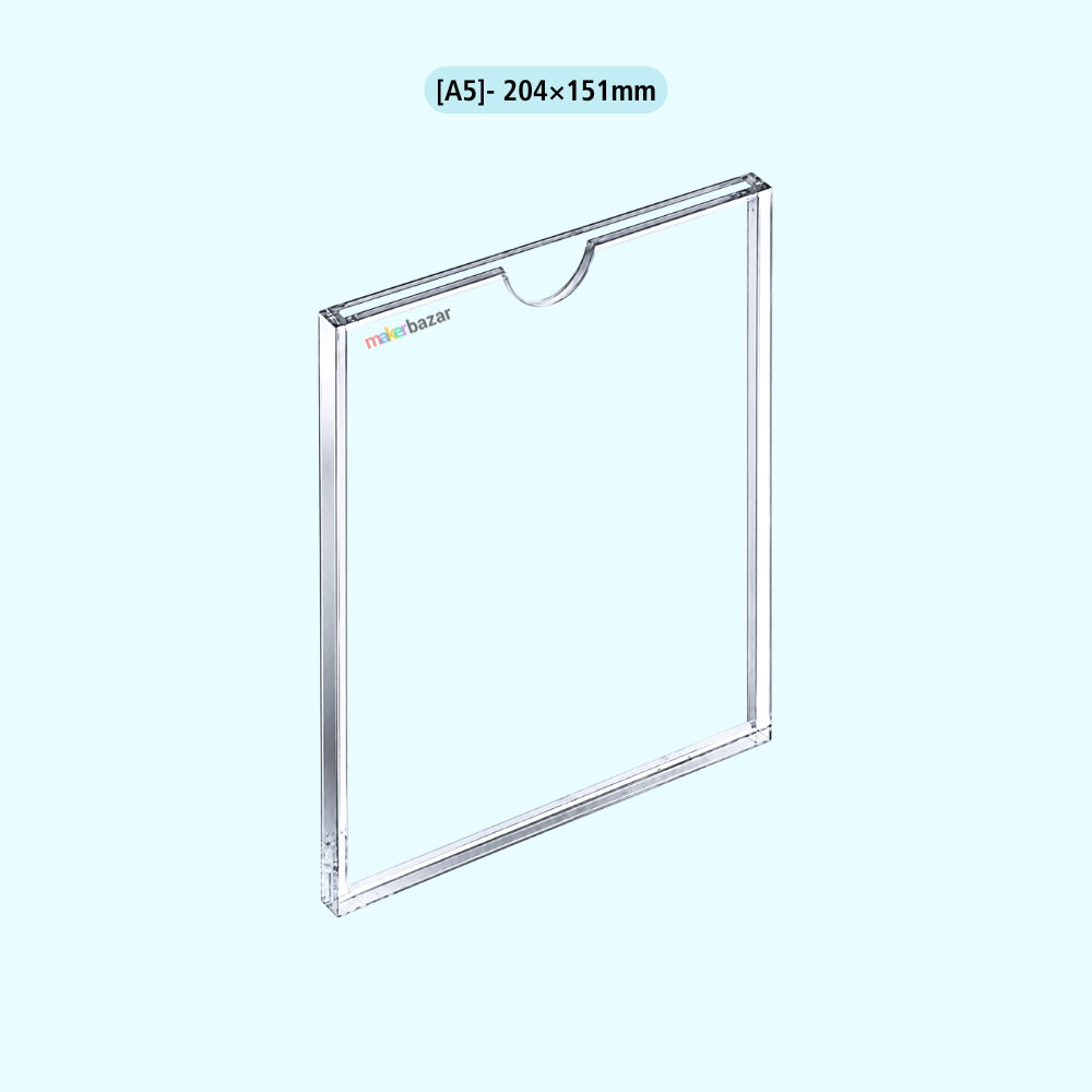 Transparent Acrylic Card Slot Box