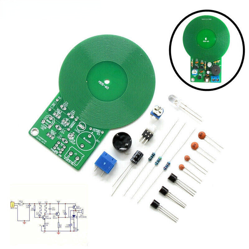 A88 Metal Detector Non-Contact Metal Induction Detection DIY Kit