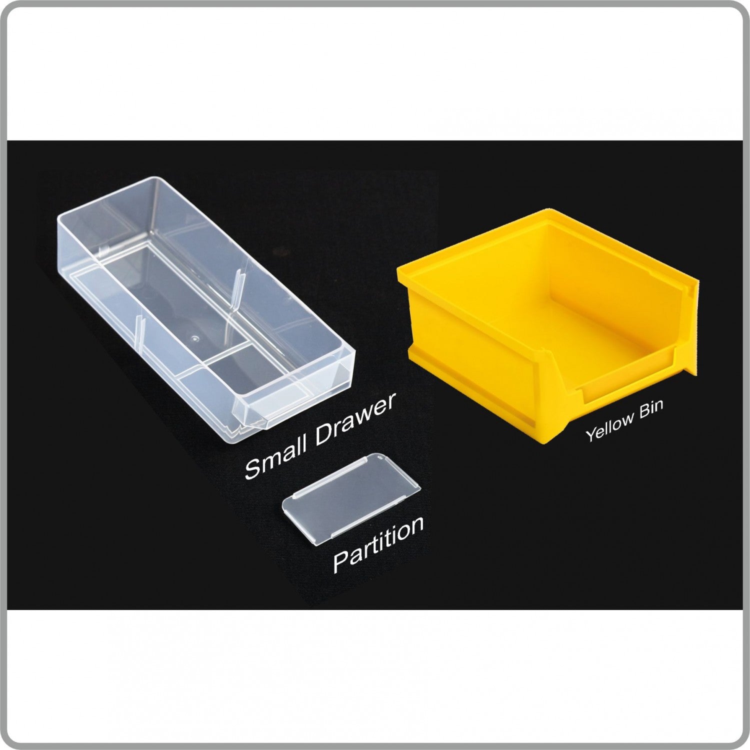 Alkon: ACO-9B30D Component Organizer Box with 9-Bins & 30-Drawers