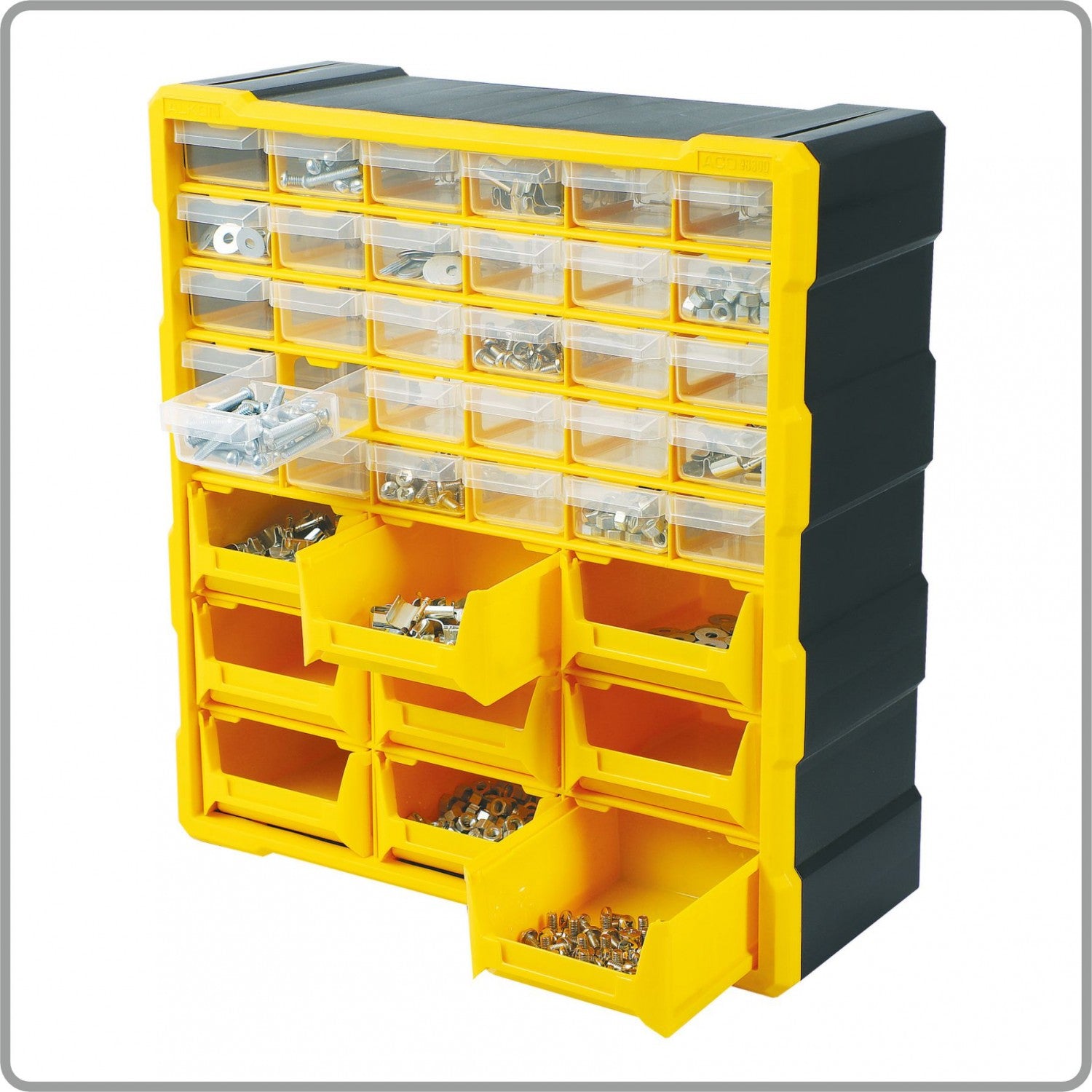 Alkon: ACO-9B30D Component Organizer Box with 9-Bins & 30-Drawers