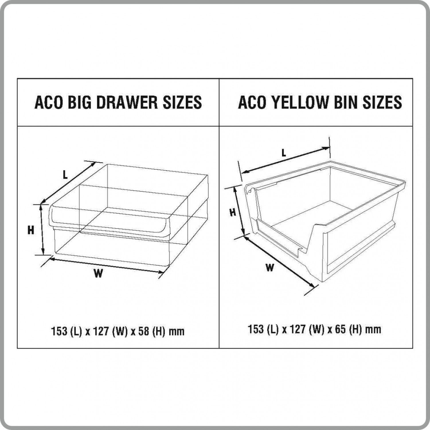 Alkon: ACO-9B9D Component Organizer Box with 9-Bins & 9-Drawers