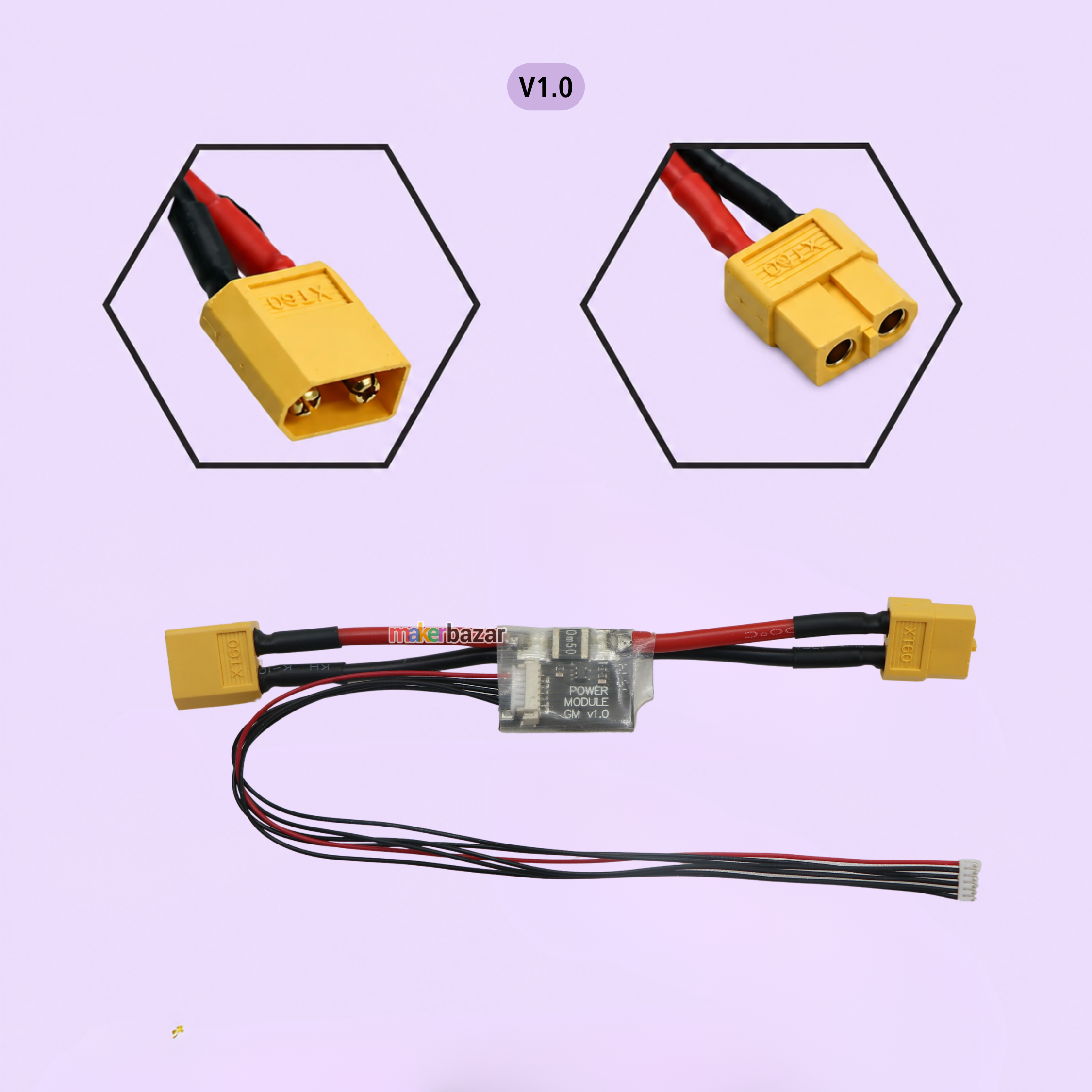 APM Pixhawk Power Module BEC 3A XT60 28V 90A