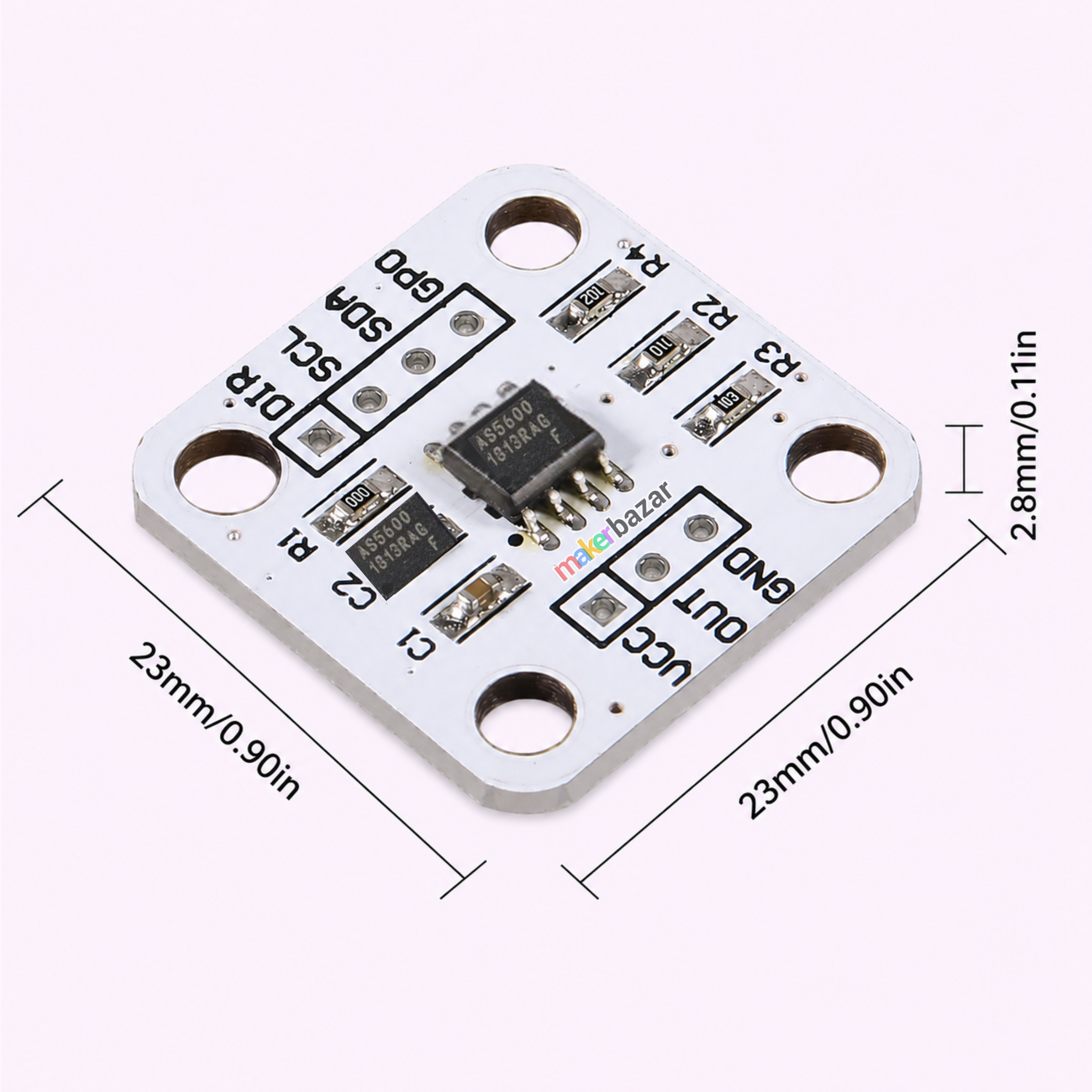 AS5600 Magnetic Encoder Sensor Module