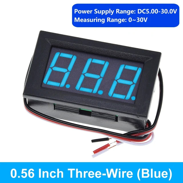 0.56inch Three-Wires DC LED Light Digital Voltmeter