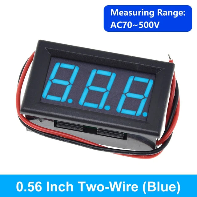 0.56inch Two-Wires LED Light Digital Voltmeter