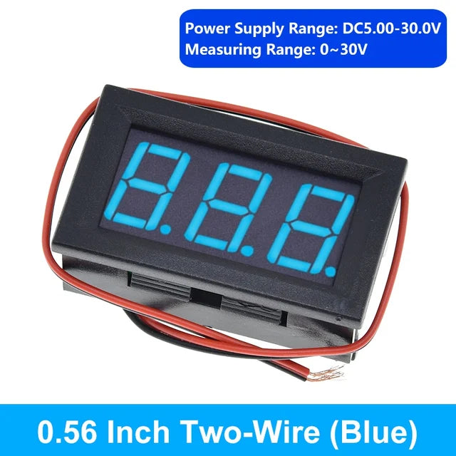 0.56inch Two-Wires LED Light Digital Voltmeter
