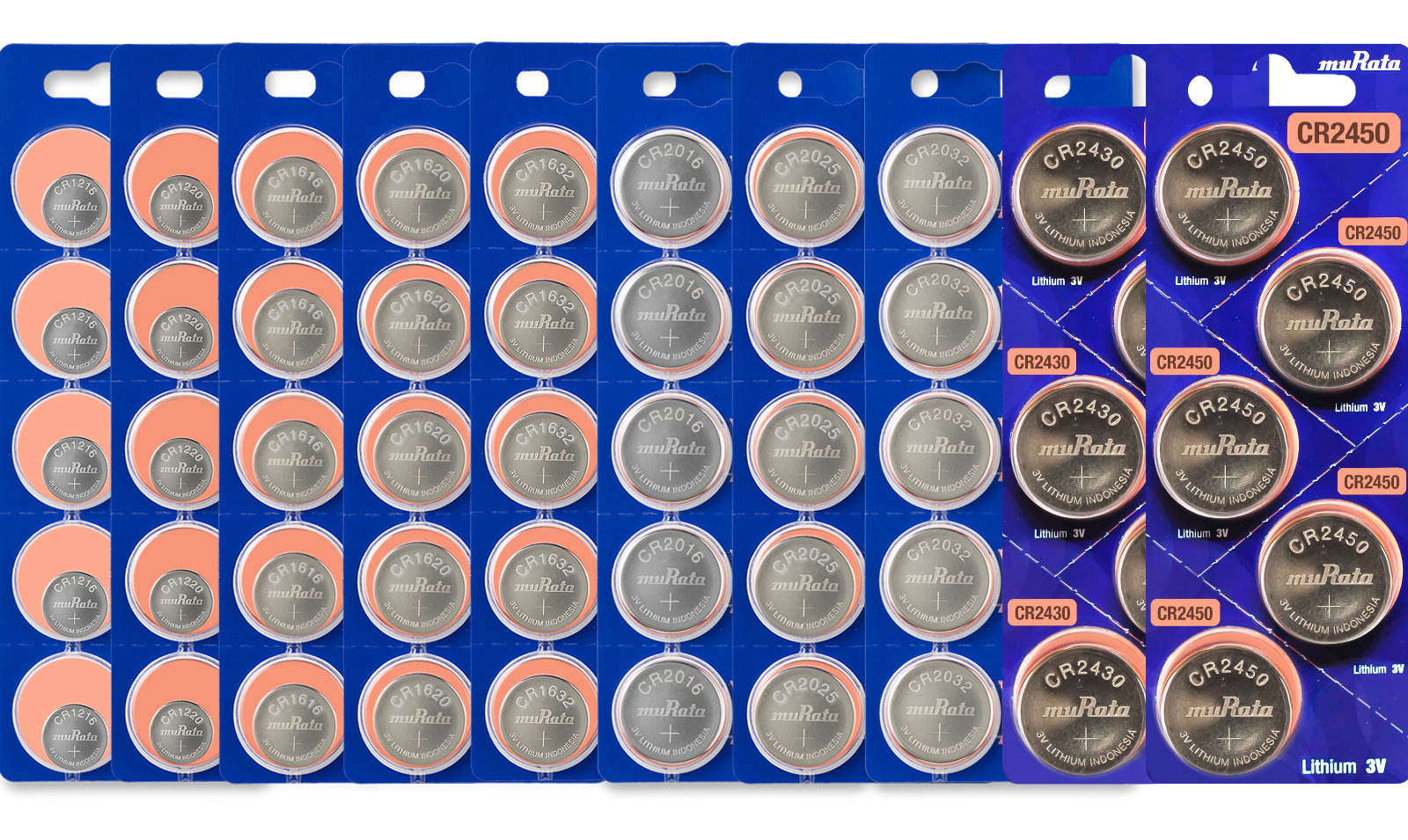 Generic: CR2016 3V Non rechargeable Round Lithium Coin Cells