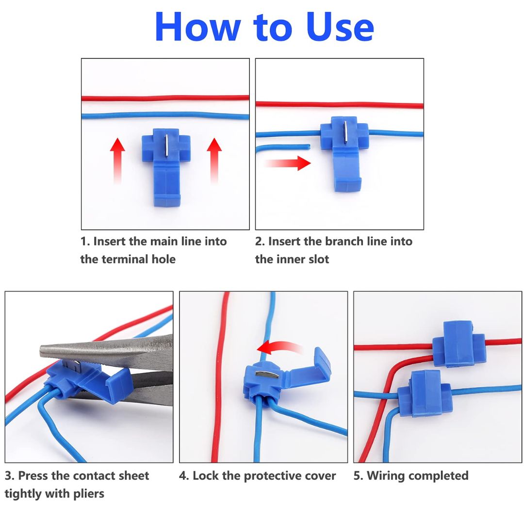 Quick Splice Anti‑Aging Wire Lock Connectors