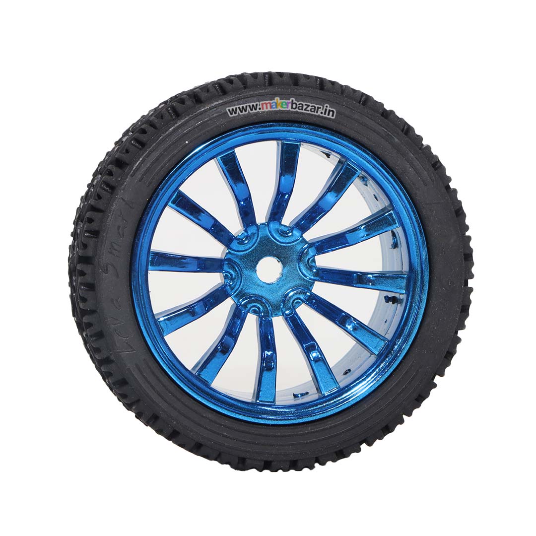 65mm Large Robot Wheel for Smart Car (Hex Shaft)