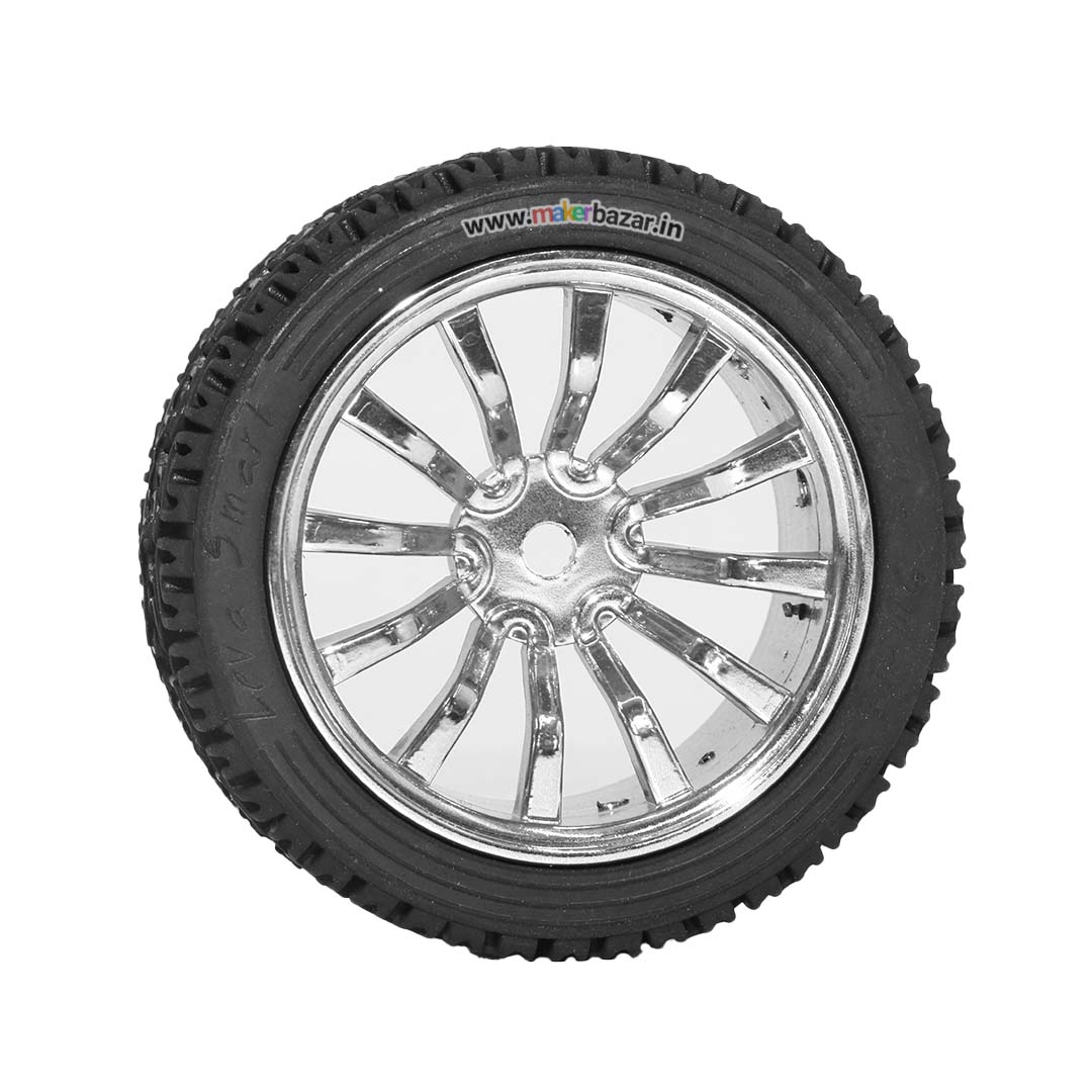 65mm Large Robot Wheel for Smart Car (Hex Shaft)