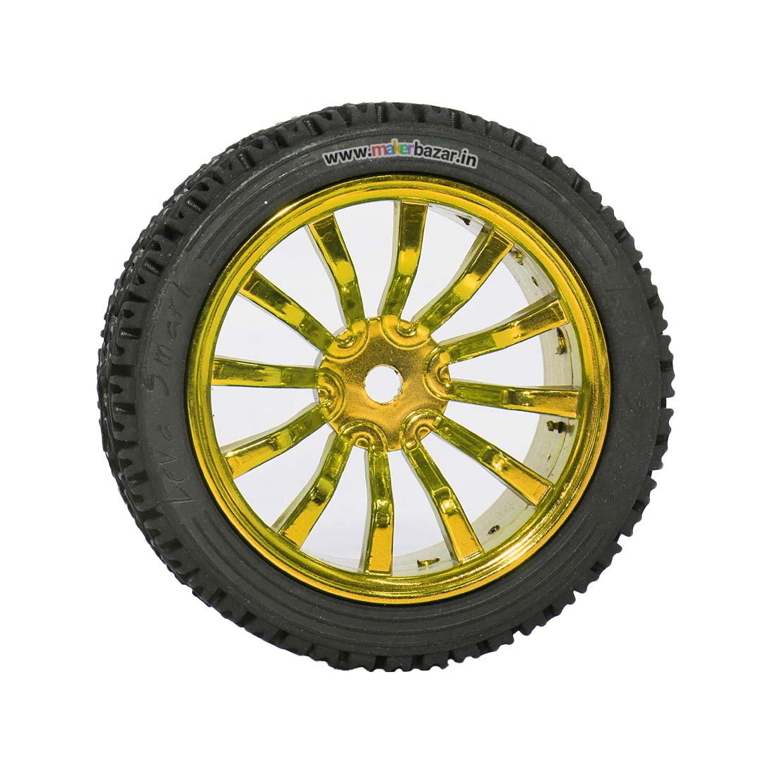 65mm Large Robot Wheel for Smart Car (Hex Shaft)