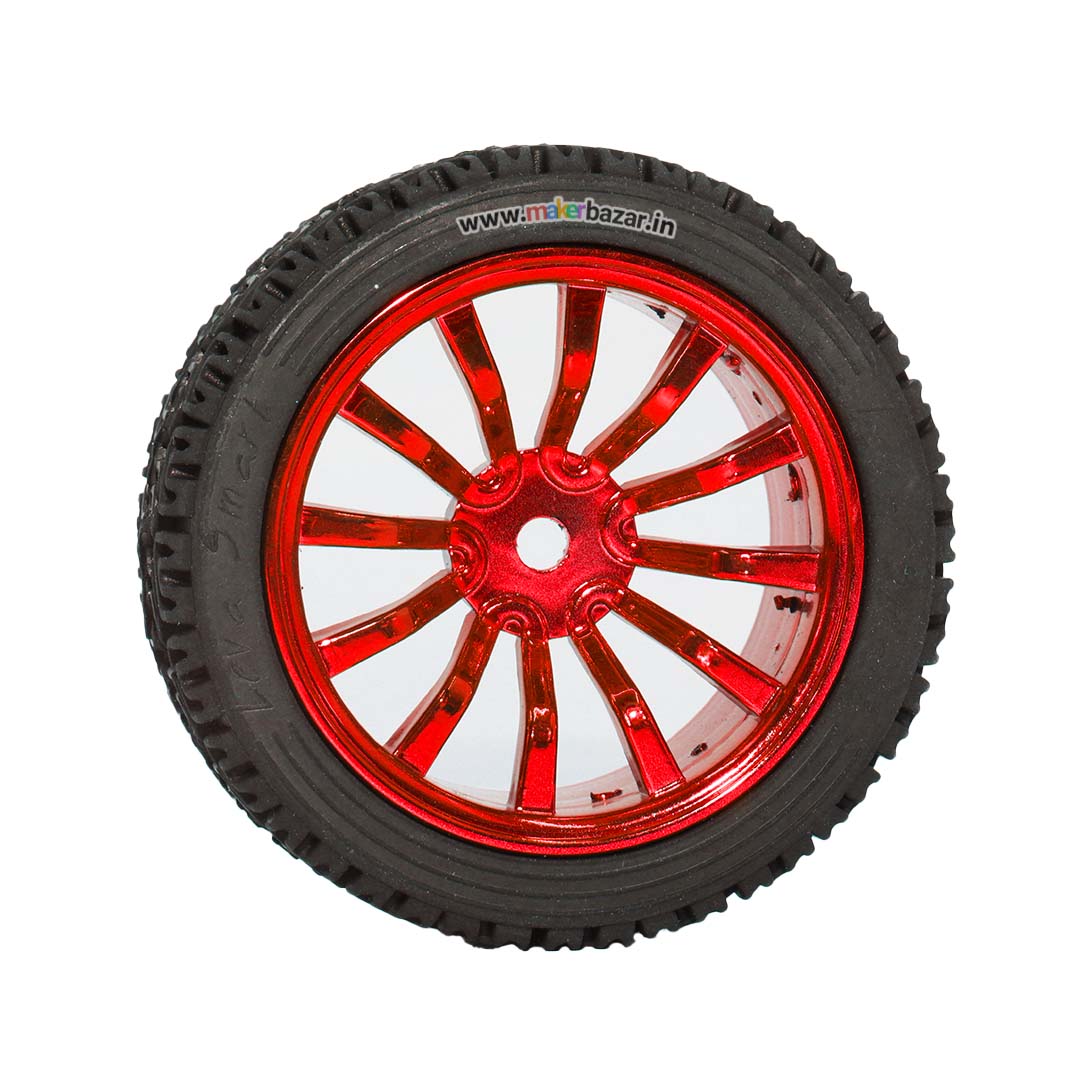 65mm Large Robot Wheel for Smart Car (Hex Shaft)