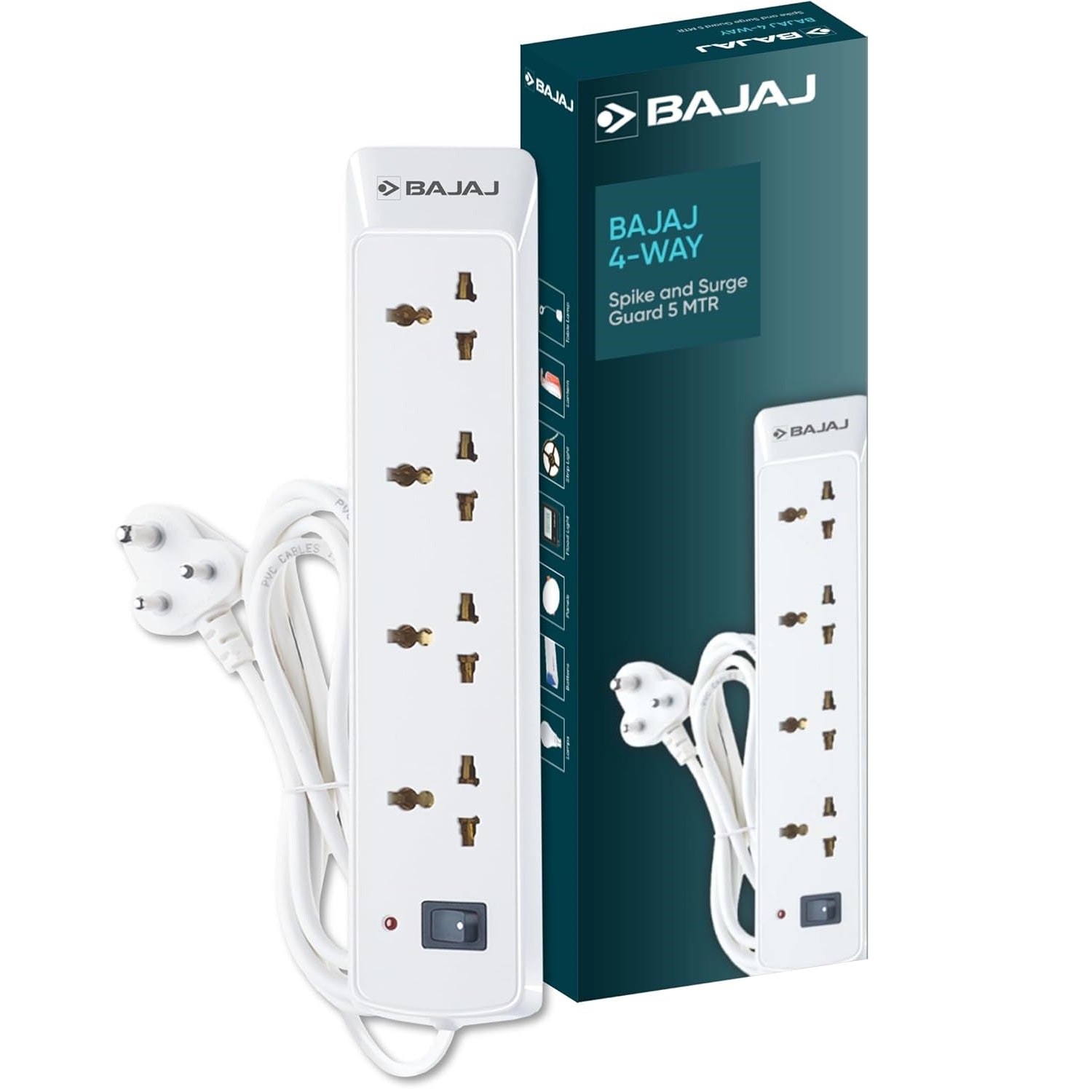 Bajaj: Spike and Surge Guard Power Extension