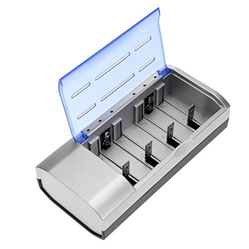 AA/AAA/9V/D/C Universal Battery Charger for Ni-Cd Ni-MH Cells