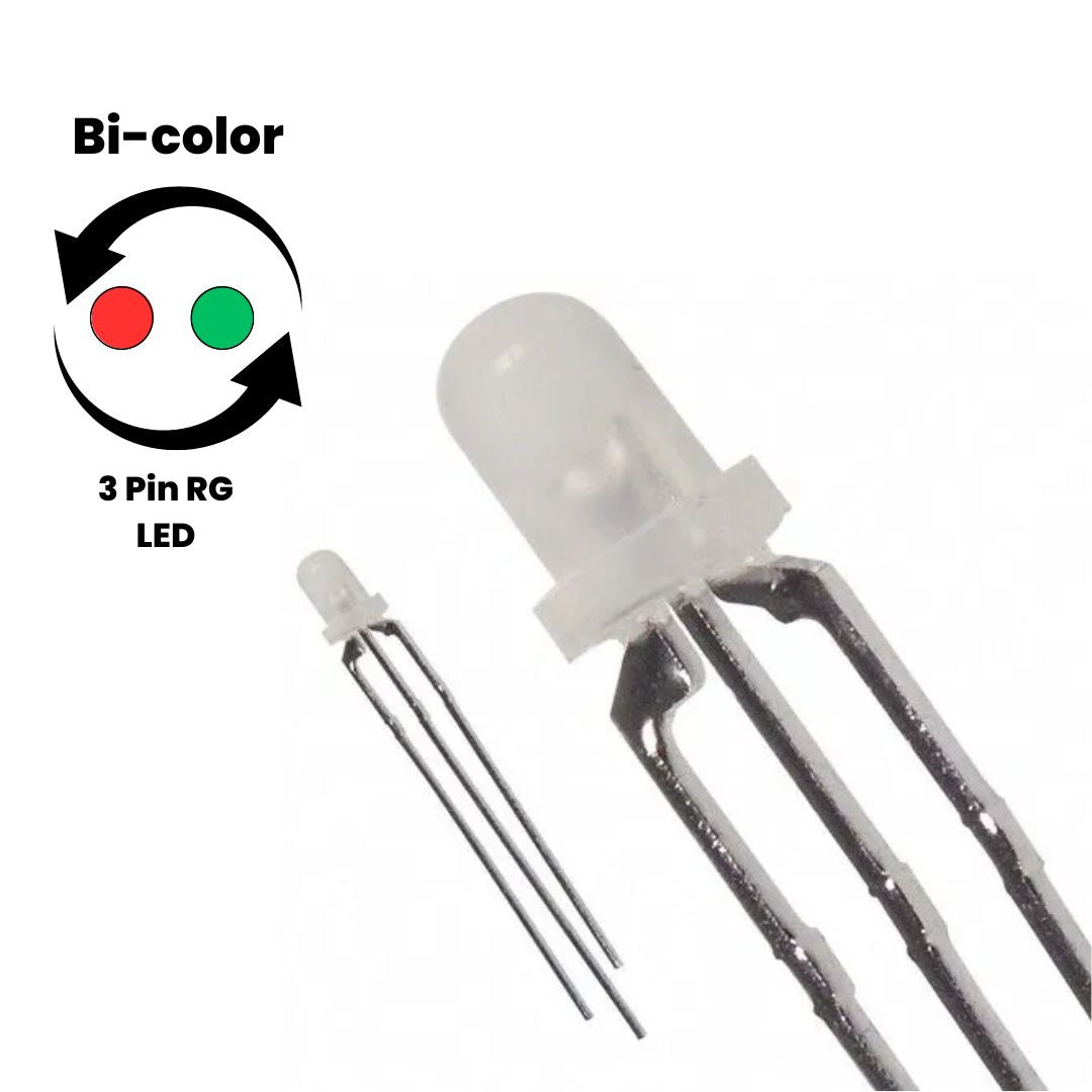 3-Pin DIP Bicolor LED
