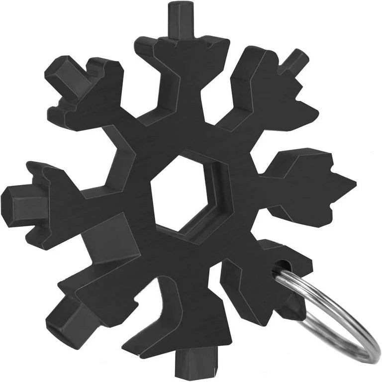 Makerbazar 18 in 1 Snowflake Portable Spanner Multi-Tool Hex Wrench
