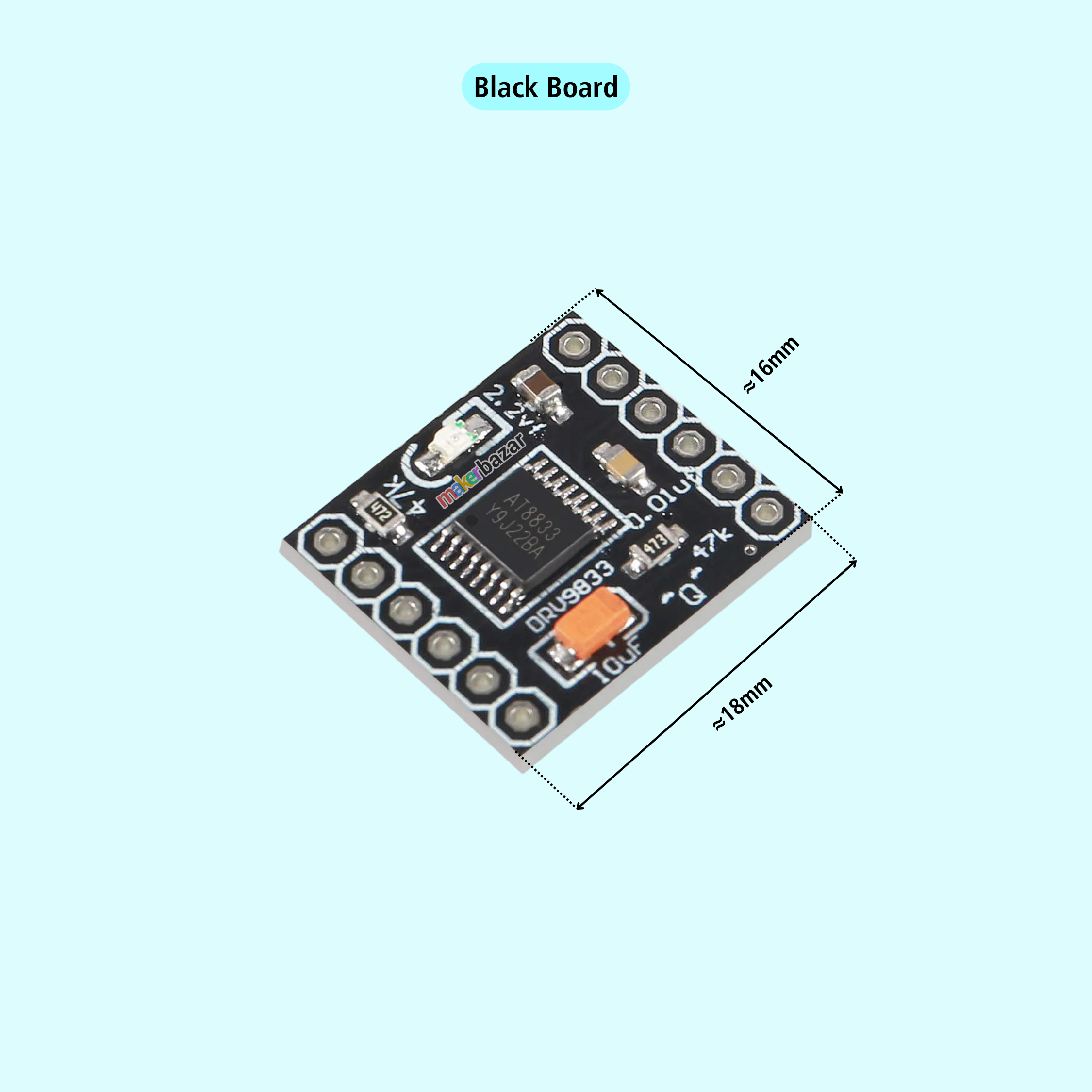 DRV8833 2-Channel DC Motor Driver