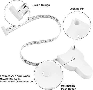 Retractable Measuring Tape for Body
