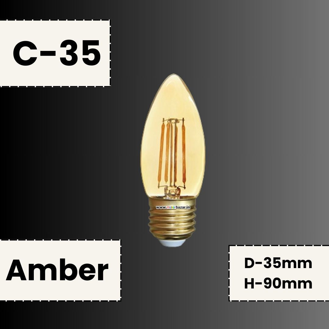LED Vintage Edison Filament Light Bulb E27 - 4W / 220V