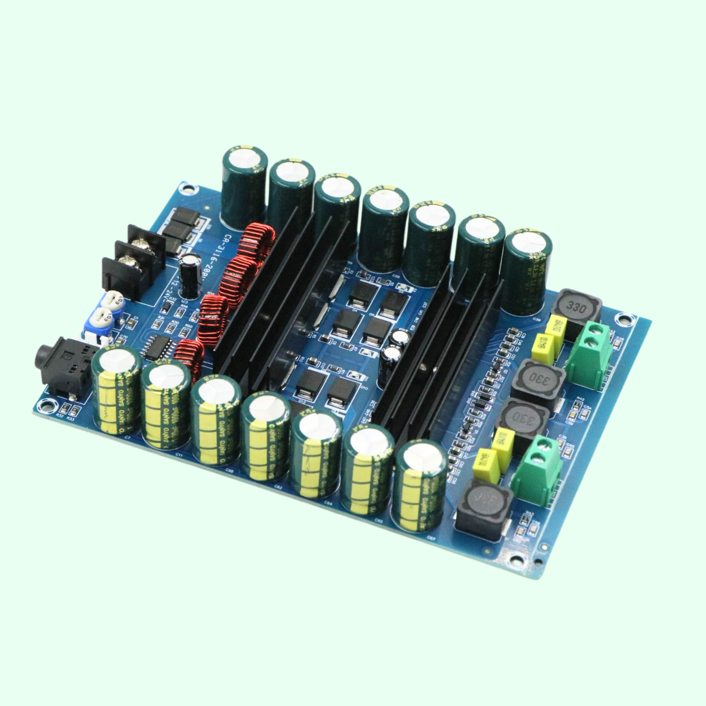 CA-3116-200W Class-D Stereo Audio Amplifier Board