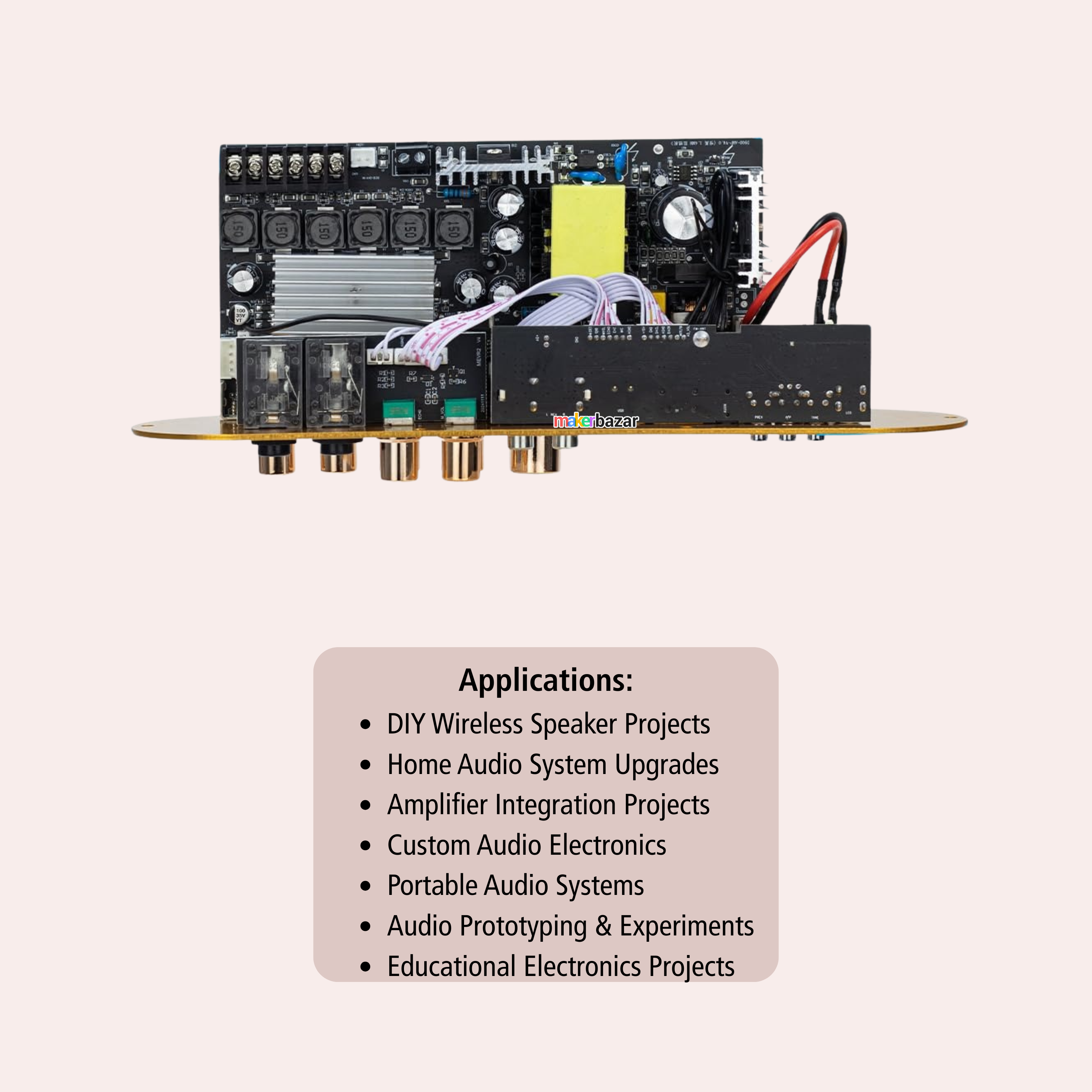 2.1CH CAAV-AP900 Wireless Karaoke Audio Amplifier Module