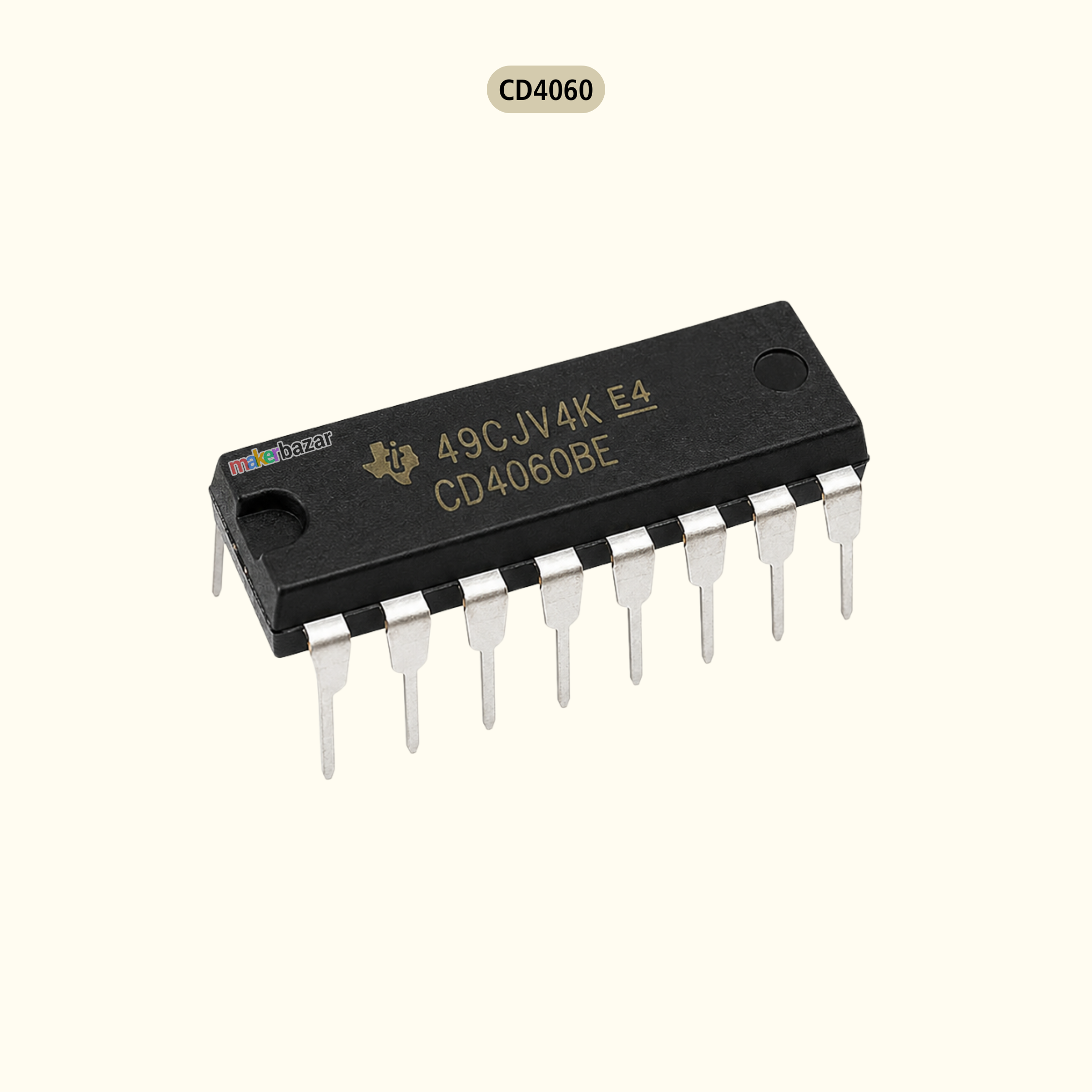 4000-Series CMOS Logic DIP ICs