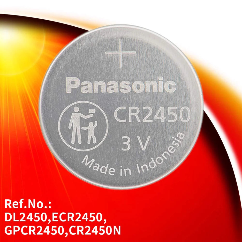 Panasonic: 3V Non-Rechargeable Round Lithium Coin Button Cells