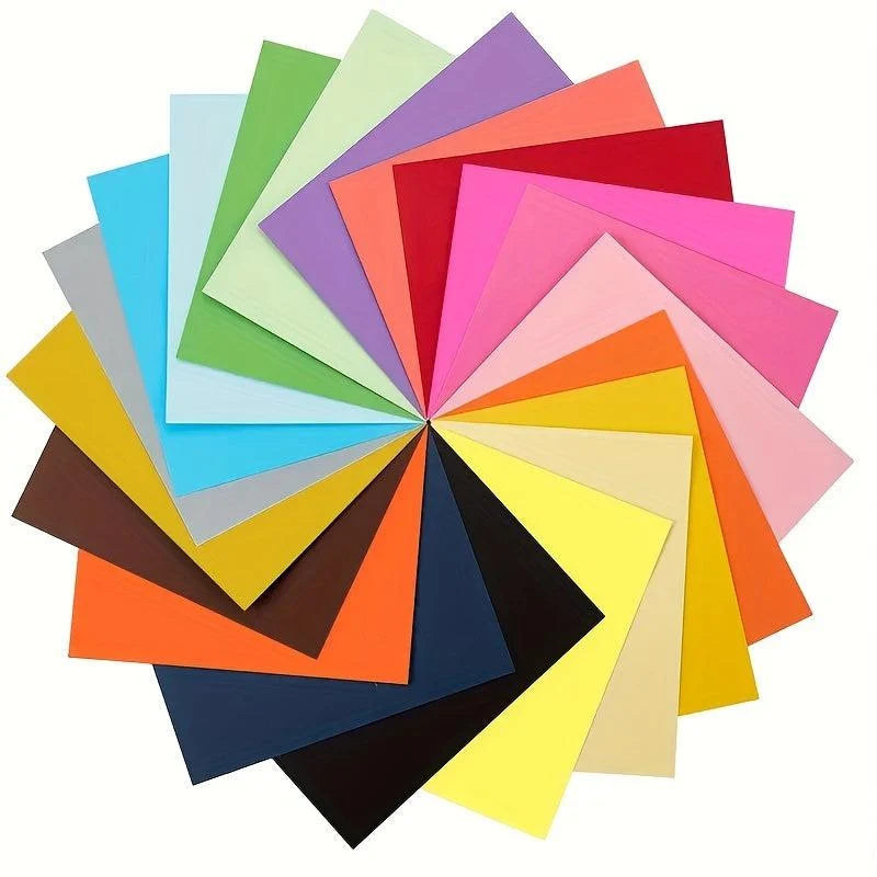 A4 Colored Craft Paper Sheets