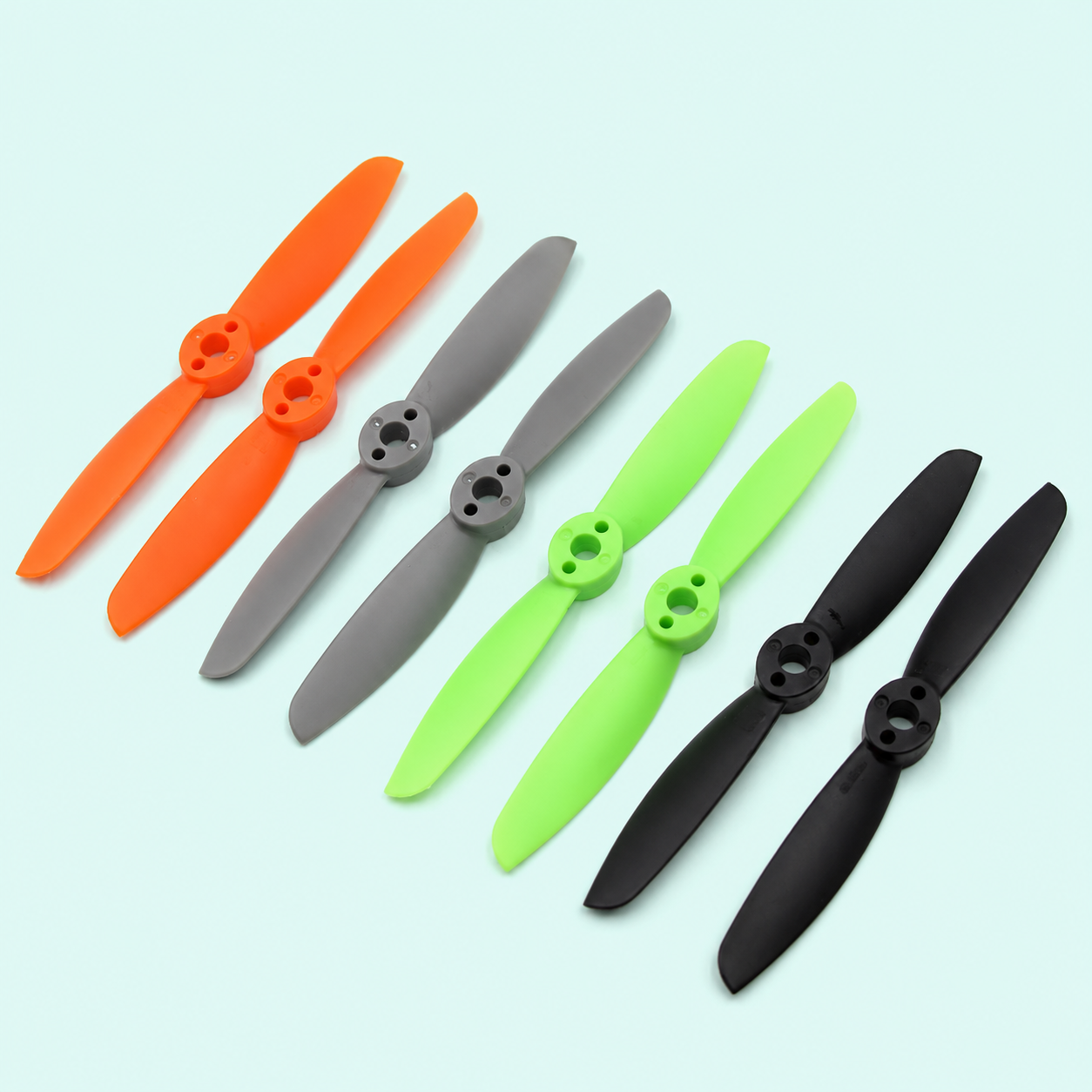 2-Blades 4.5mm Propellers For Drone/Quadcopters CW + CCW (1-Pair)